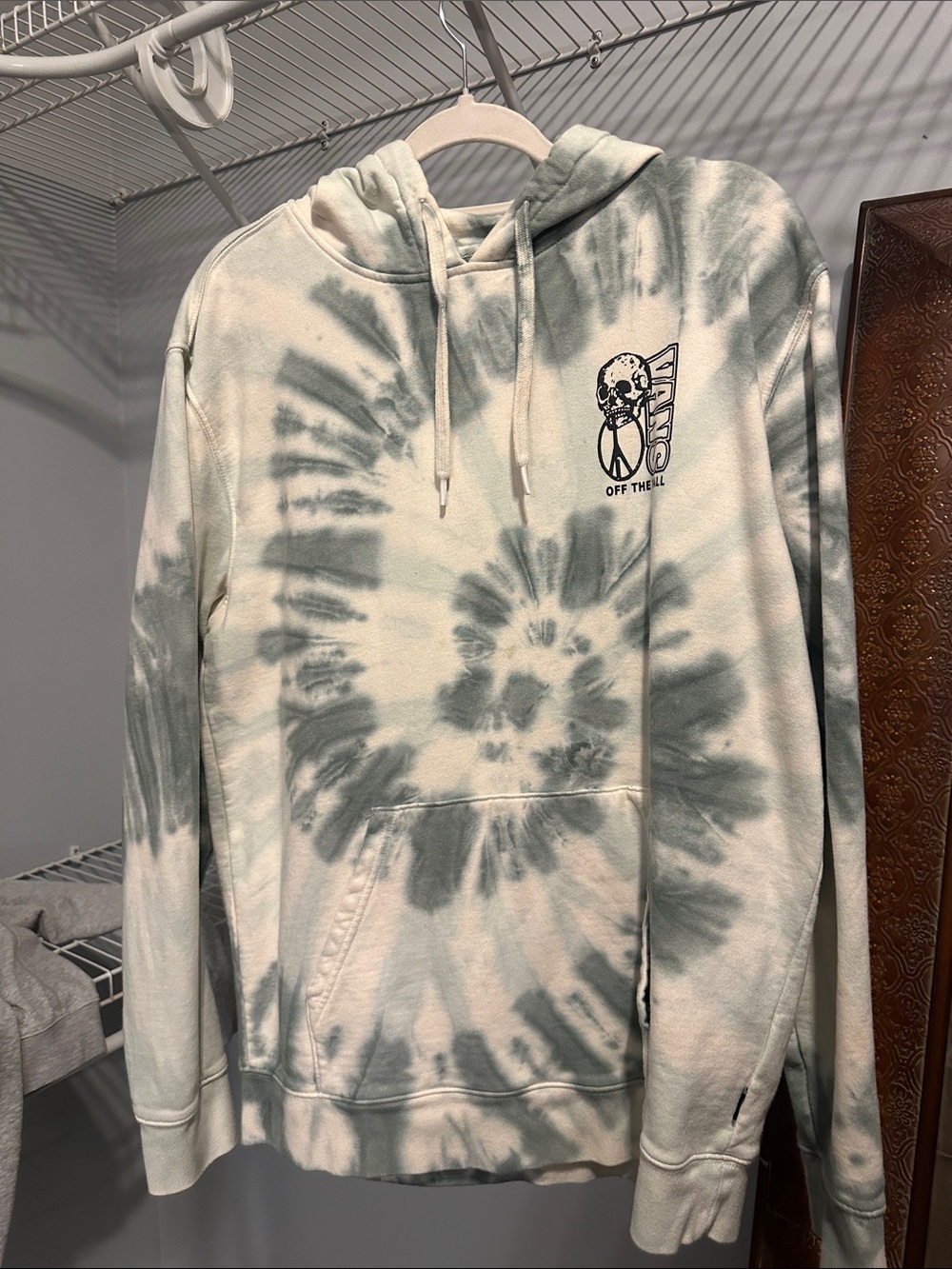 Vans Black Label Hoodie with Light Green Fabric